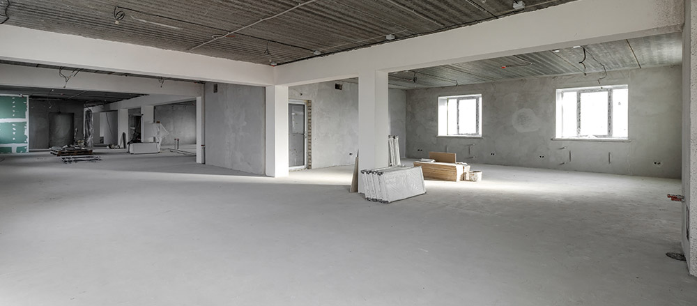 Newly Cleaned Construction Site